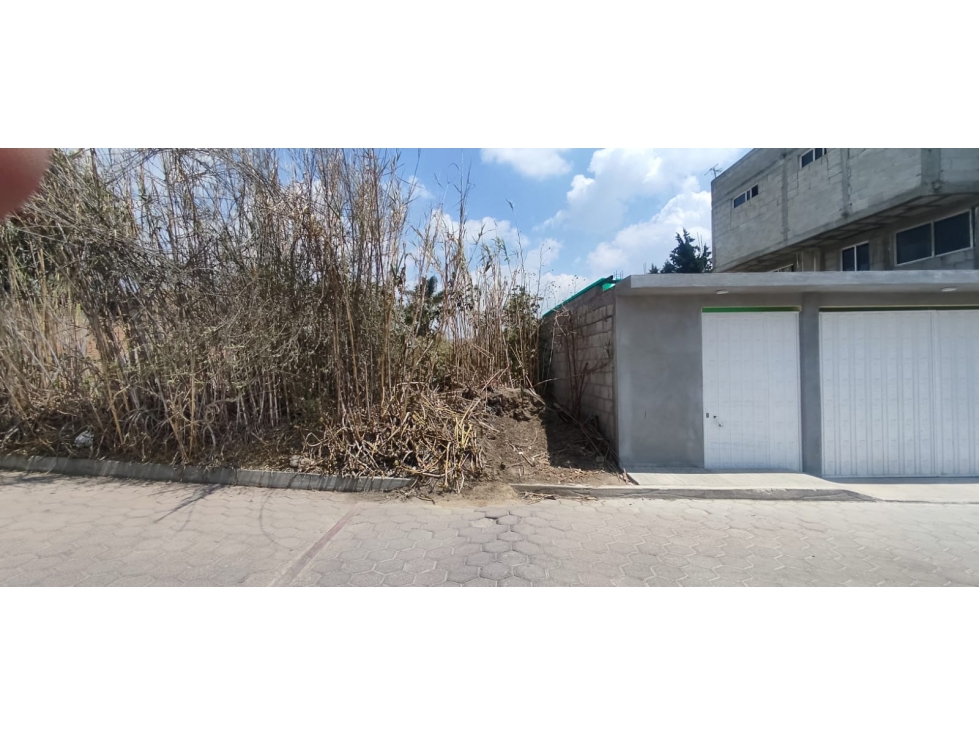 LOTE EN VENTA ESQUINA ACUITLAPILCO MUY CERCA DE LA IGLESIA — foto 2