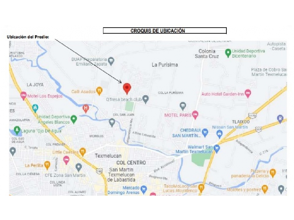 TERRENO EN SAN MARTIN TEXMELUCAN VENTA Y/ O RENTA. OFERTA - 4