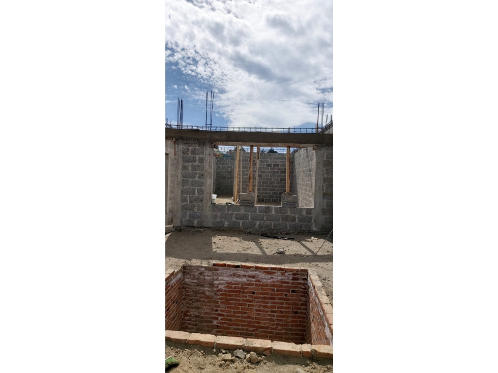 venta de lote y con costrucción en obra negra - 4