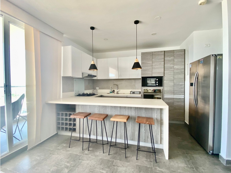 SE VENDE APARTAMENTO EN LA BOQUILLA ZONA NORTE CARTAGENA — foto 2