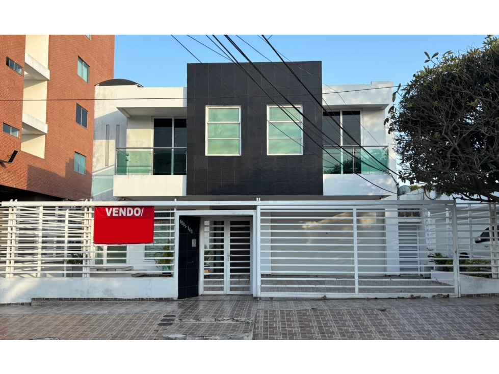 VENDO CASA INDEPENDIENTE CON DOS APTOS LOS ALPES BARRANQUILLA