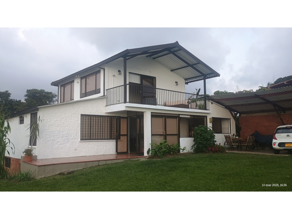 Casa Campestre de Ensueño en Vereda El Arenillo Manizales