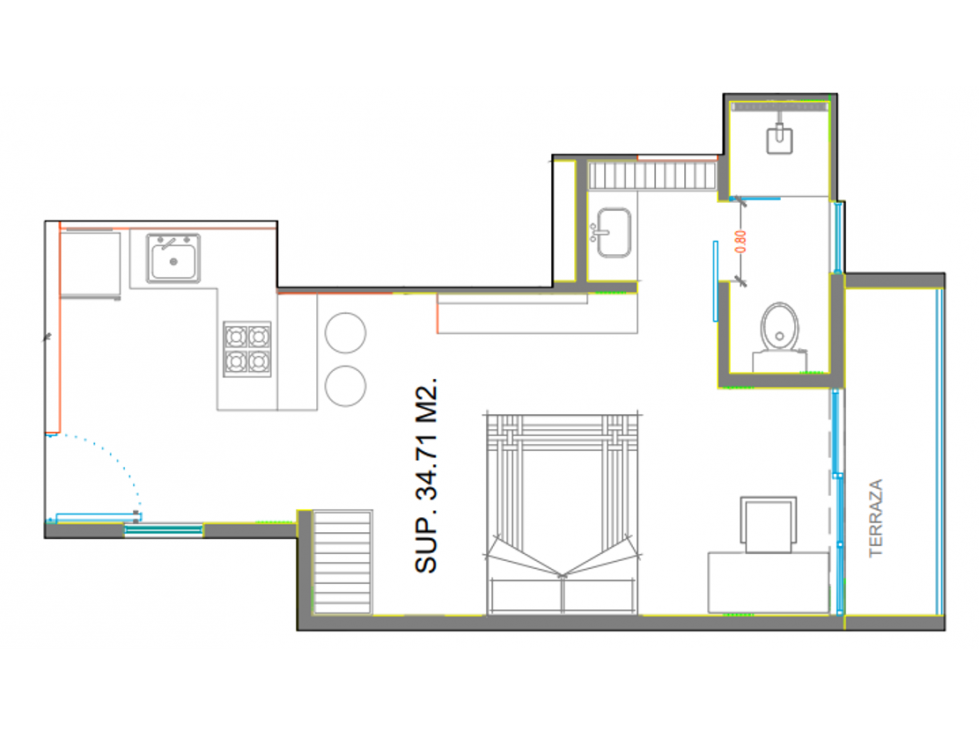 Venta de Loft en Cancún | Inversión | Airb&b — foto 2