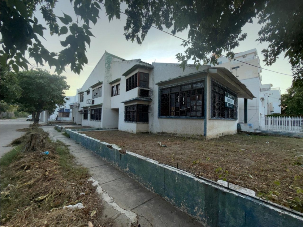 VENTA LOTE - CASA BARRIO EL PRADO SANTA MARTA
