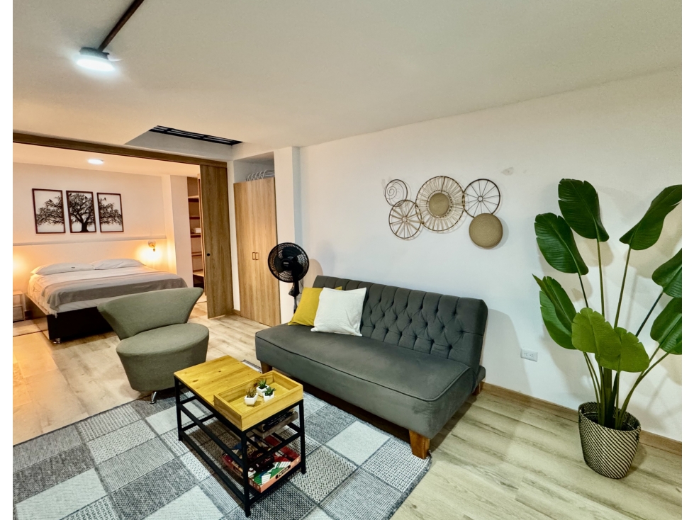 APARTAESTUDIO AMOBLADO PARA RENTAR EN ENVIGADO, SECTOR BARRIO MESA