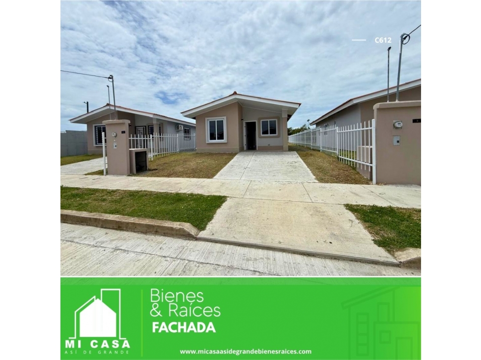 Se Alquila Casa vacía o semi amoblada - La Riviera, Penonomé, C612 - 2