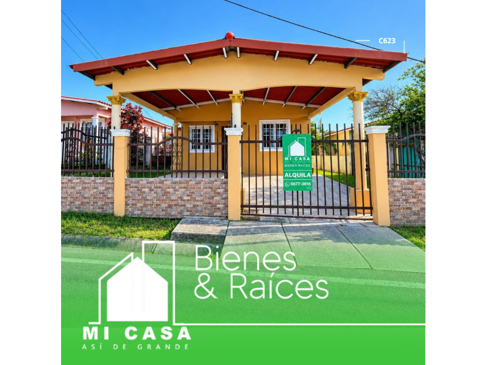 Se Alquila Casa - En Llano Hermoso Penonomé - 1