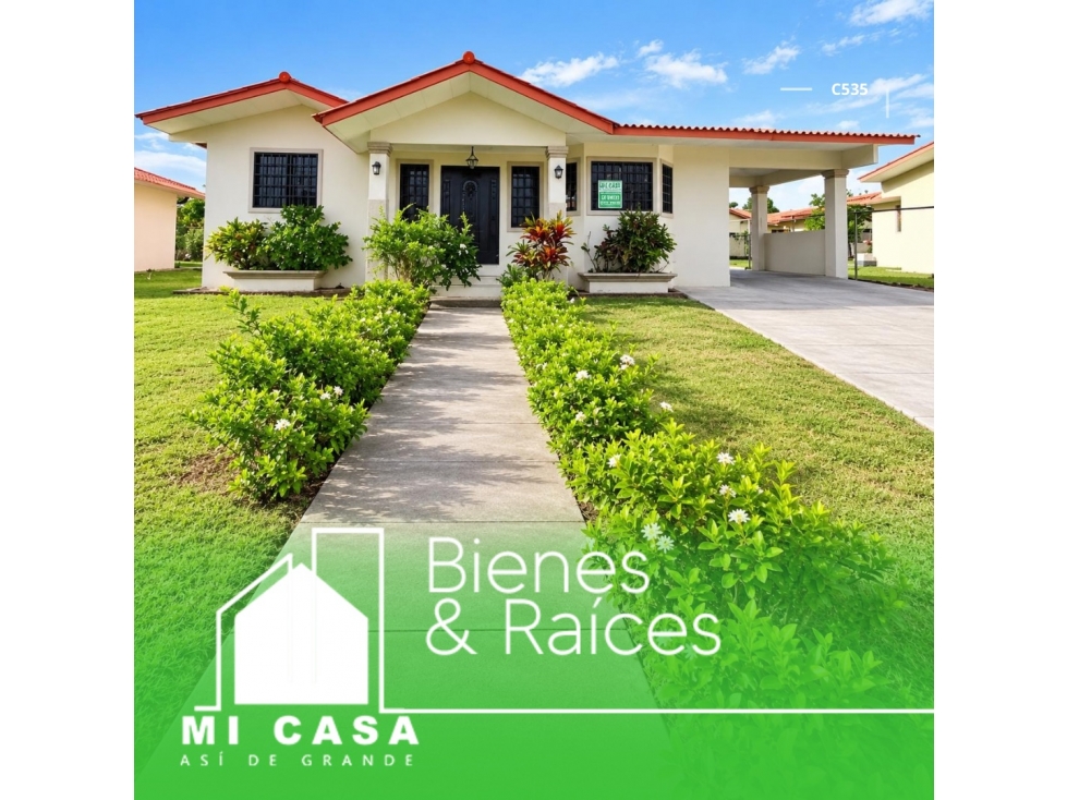 Se Alquila Casa Amoblada - Pradera Monte Verde, Penonomé, Coclé. - 1