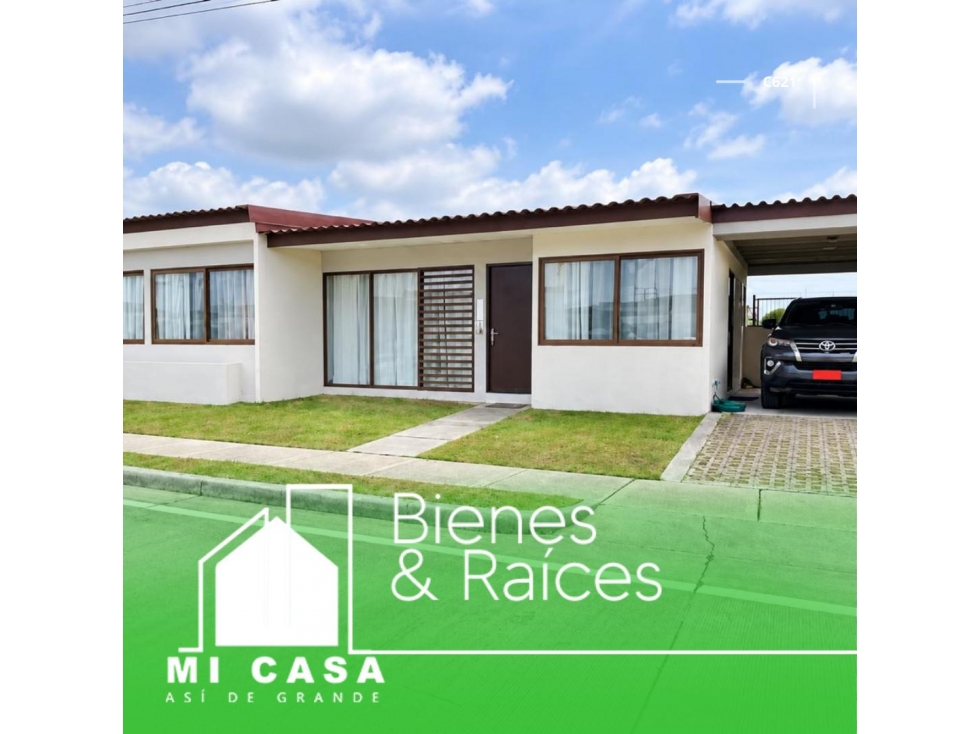 Se Alquila Casa En Santa Mónica Antón - 1
