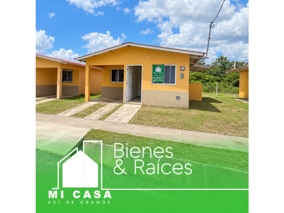 Se Alquila Casa En Cañaveral Vía La Pintada En Penonomé