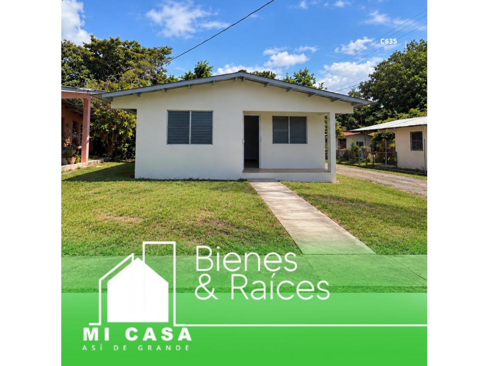 SE VENDE CASA EN PENONOME