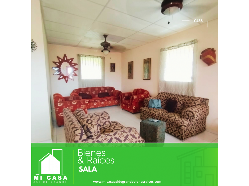 Alquiler Casa Amoblada En Villa Cumbrera Penonomé Código C488 - 3