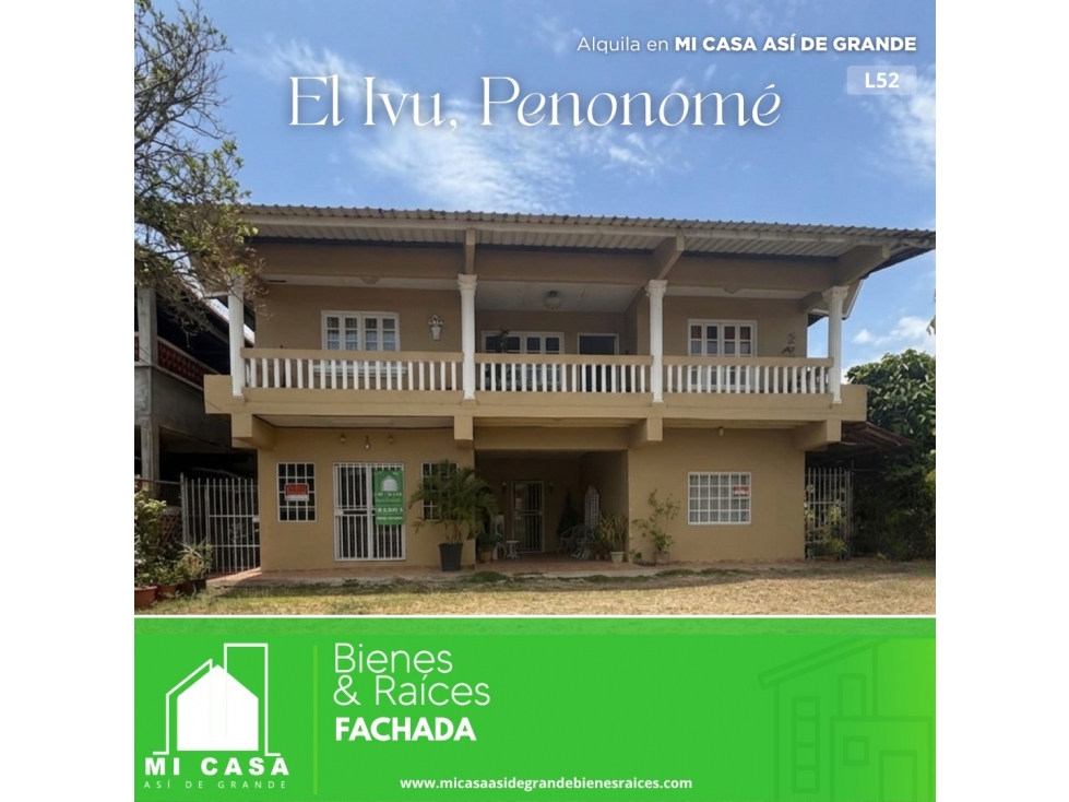 SE ALQUILA LOCAL COMERCIAL EN EL IVU PENONOMÉ L52 - 2
