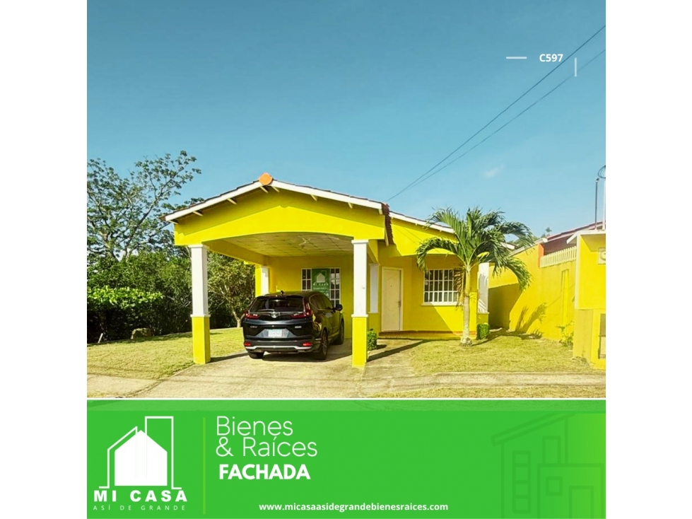 SE ALQUILA CASA EN MIRAFLORES PENONOMÉ - 2