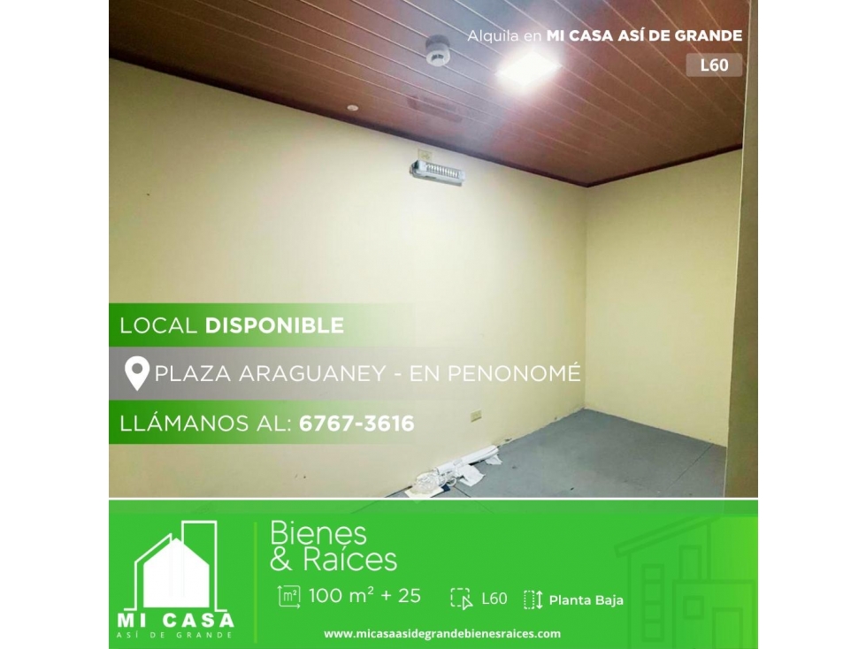 Se Alquila Local Comercial - Penonomé, Coclé. - 2