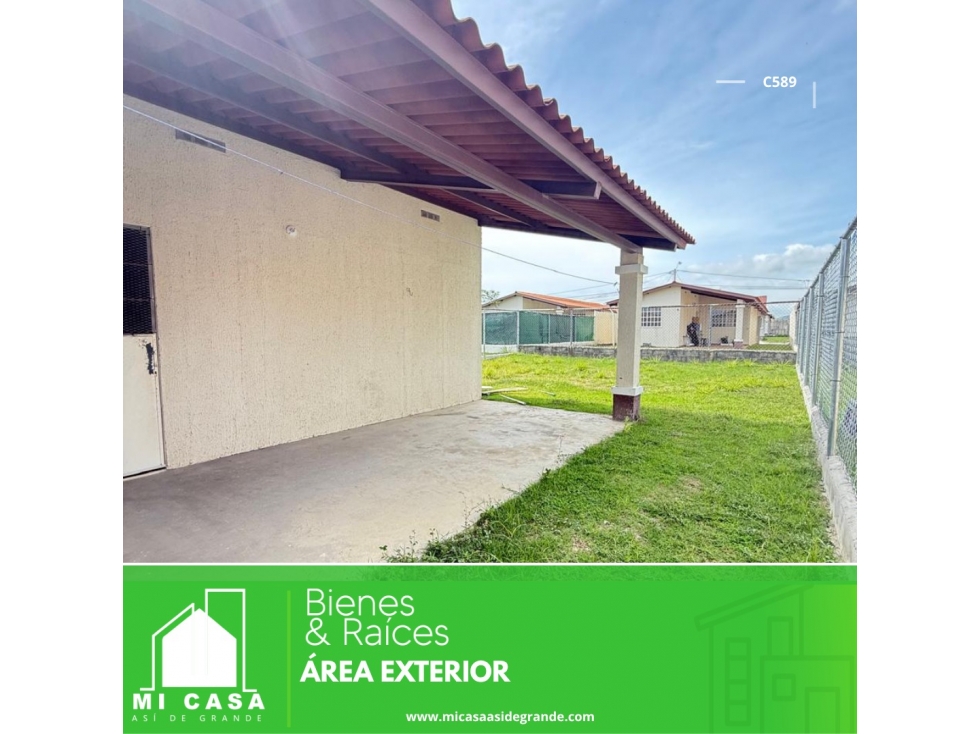 SE ALQUILA CASA EN PALO PENONOMÉ - 5