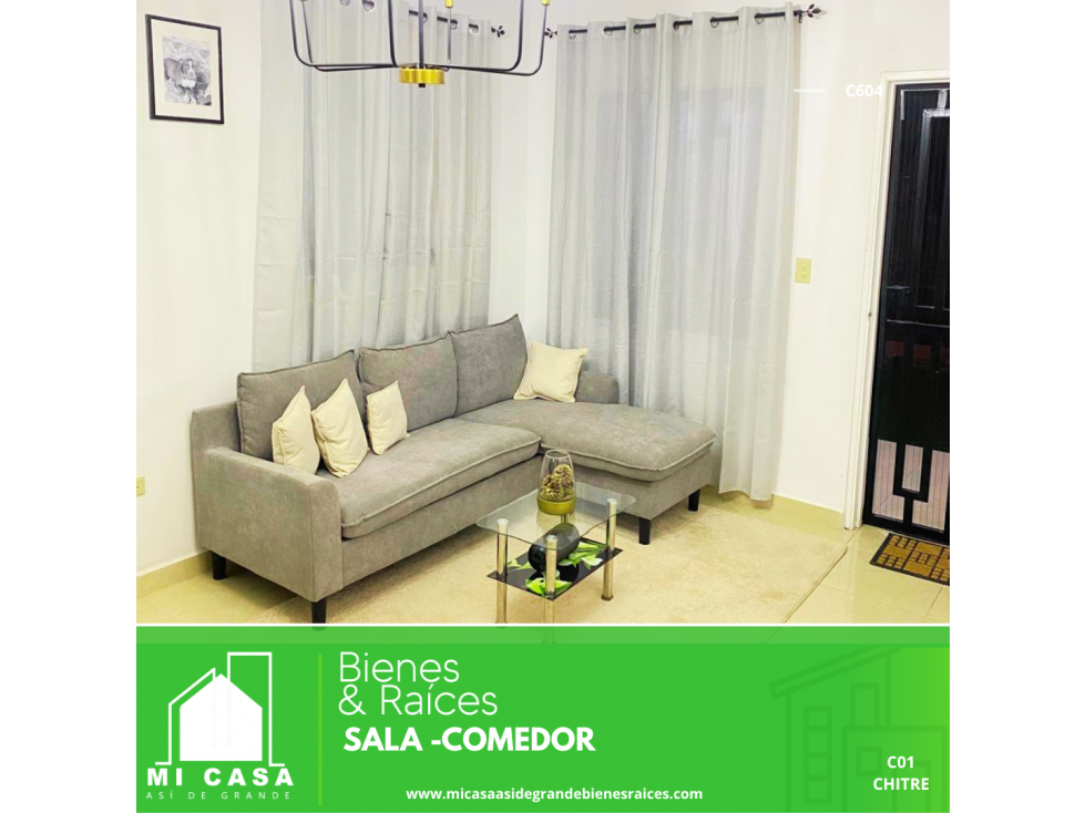 Se Alquila Casa Amoblada En Monagrillo Chitre C01 - 3