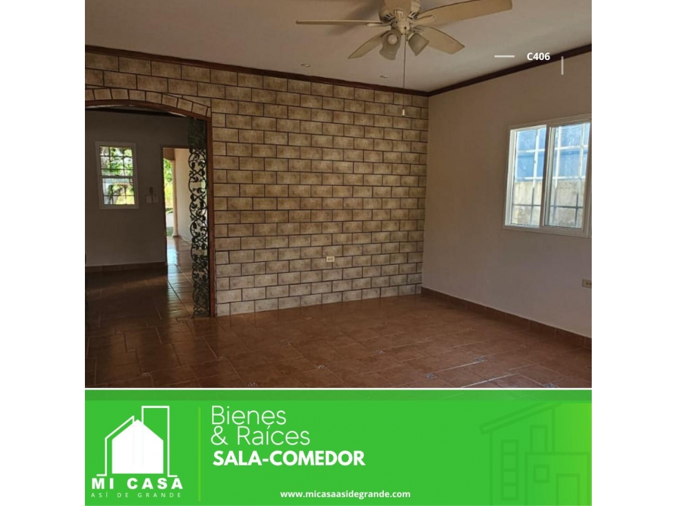 SE ALQUILA CASA EN PENONOME — foto 3
