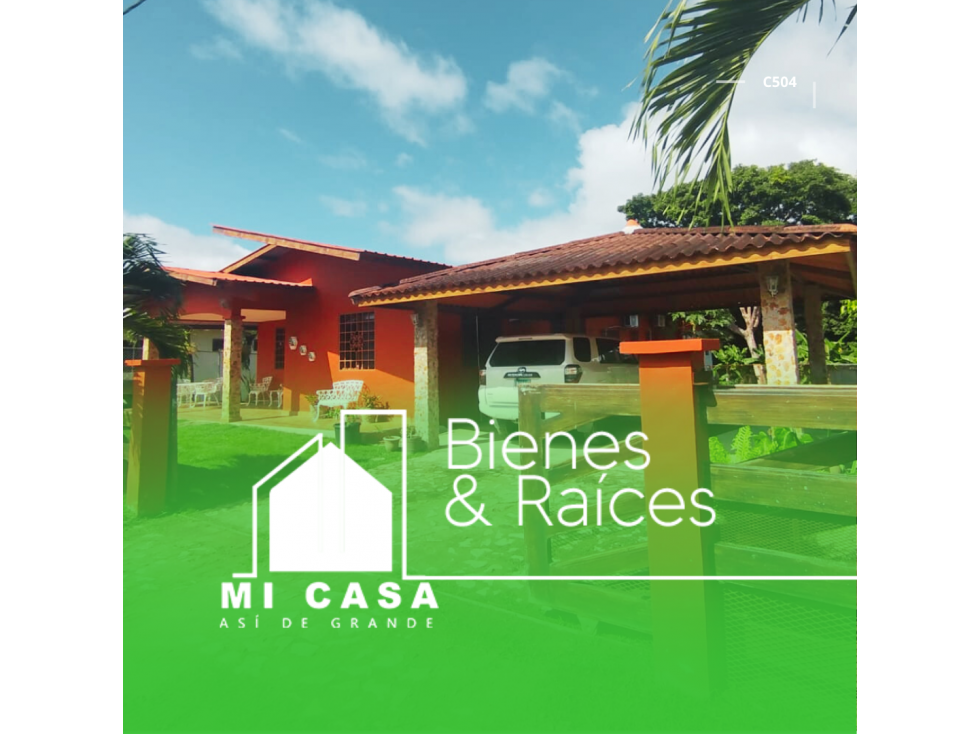 Se Vende Casa En, Penonomé Código C504