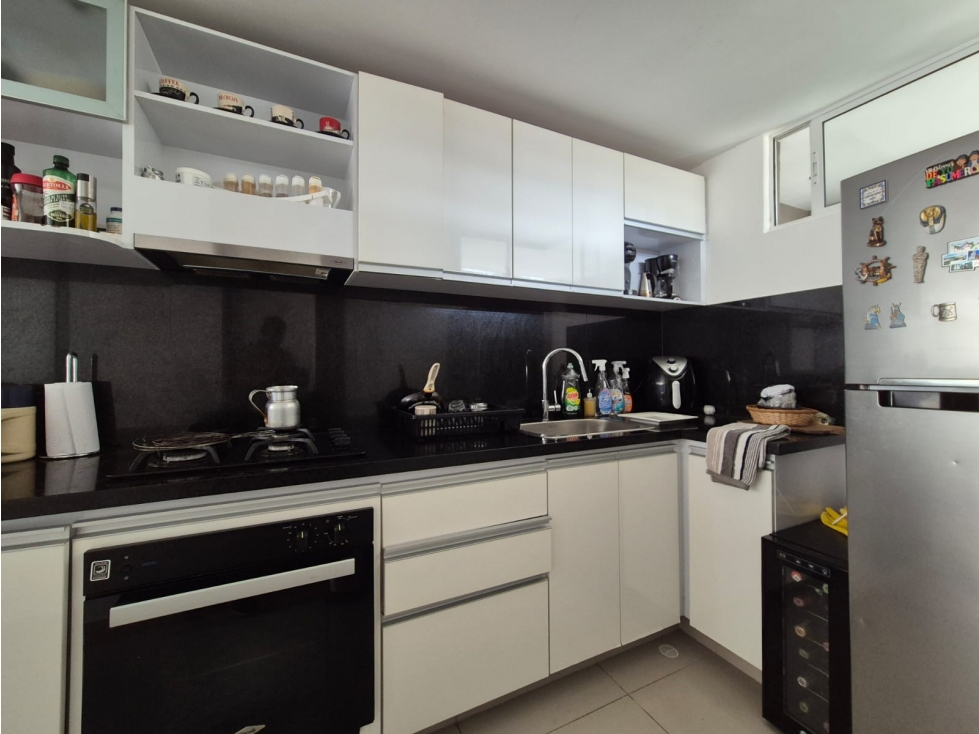 Venta de apartamento dos alcobas, sector Castellana - Barranquilla