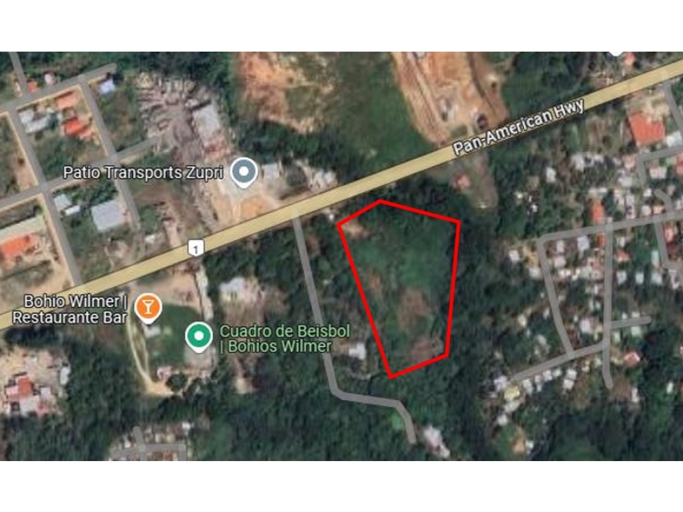 Terreno en Venta 2.5 Ha en Las Garzas, Pacora