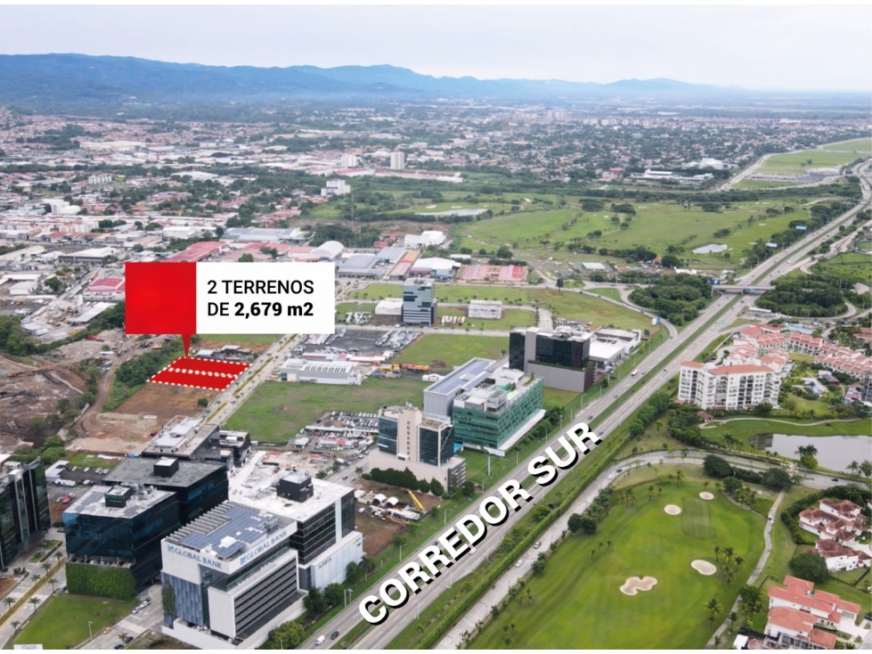 Lote en venta en Santa María Business District 2,620 m²