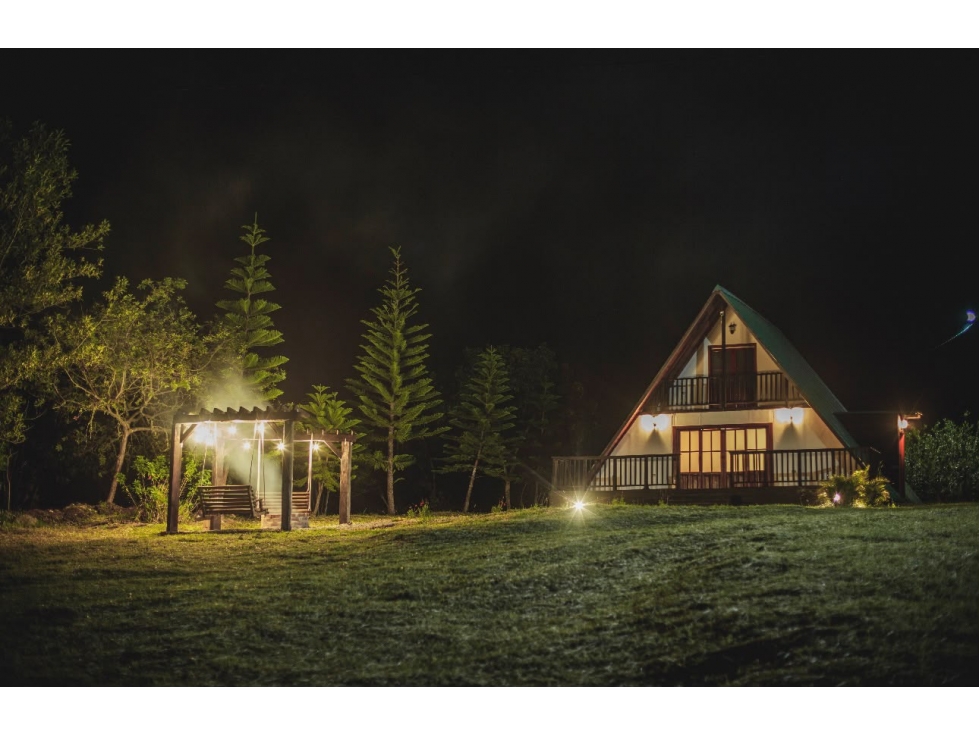 CABAÑA TIPO CHALET EN VENTA | CURITÍ, SANTANDER - 1