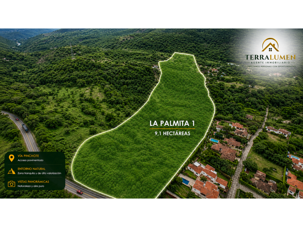 Terreno de 9.1 Hectáreas en Venta sobre la Vía San Gil - Socorro | - 2