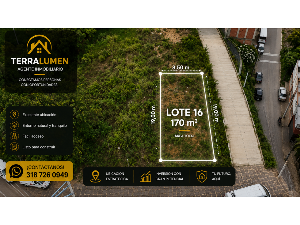 Construye la Casa que Siempre Soñaste | Lote de 170 m² en San Gil - 1