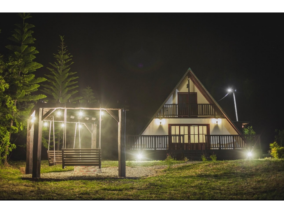 CABAÑA TIPO CHALET EN VENTA | CURITÍ, SANTANDER - 4