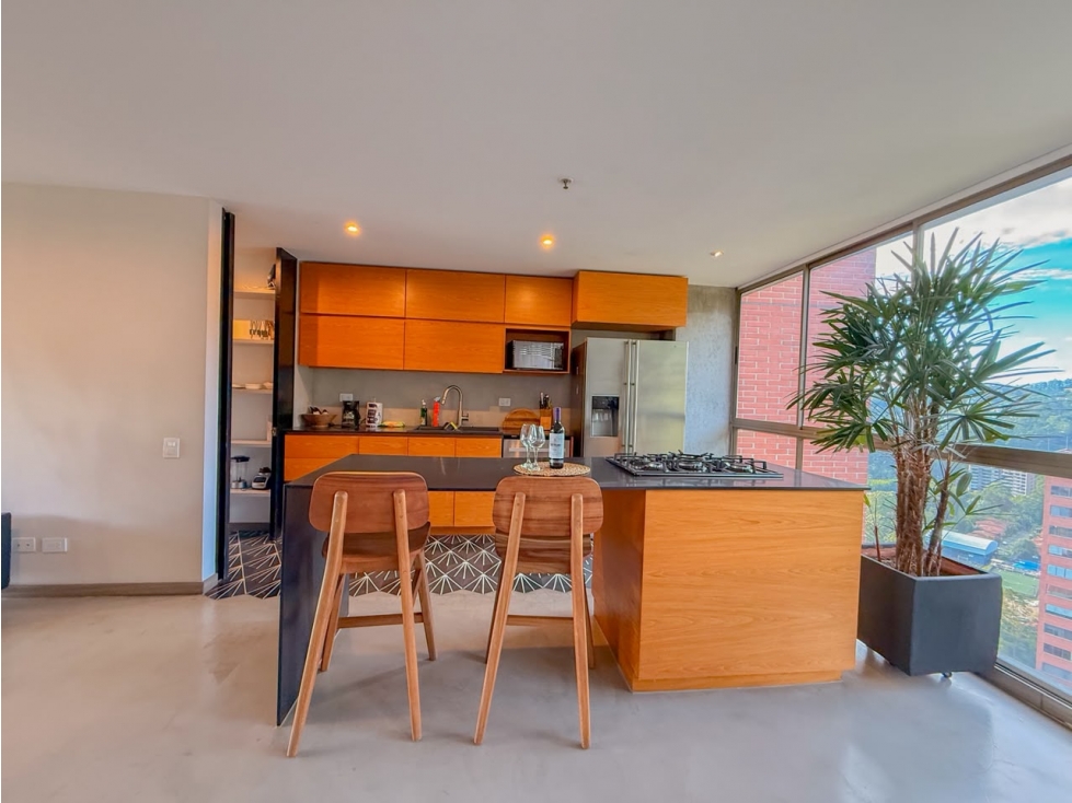 Penthouse Triplex amoblado en el Poblado — foto 5