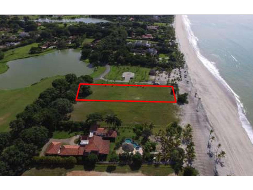 VENTA TERRENO BUENAVENTURA 4,881 M2 ZONA EXCLUSIVA FRENTE PLAYA - 1