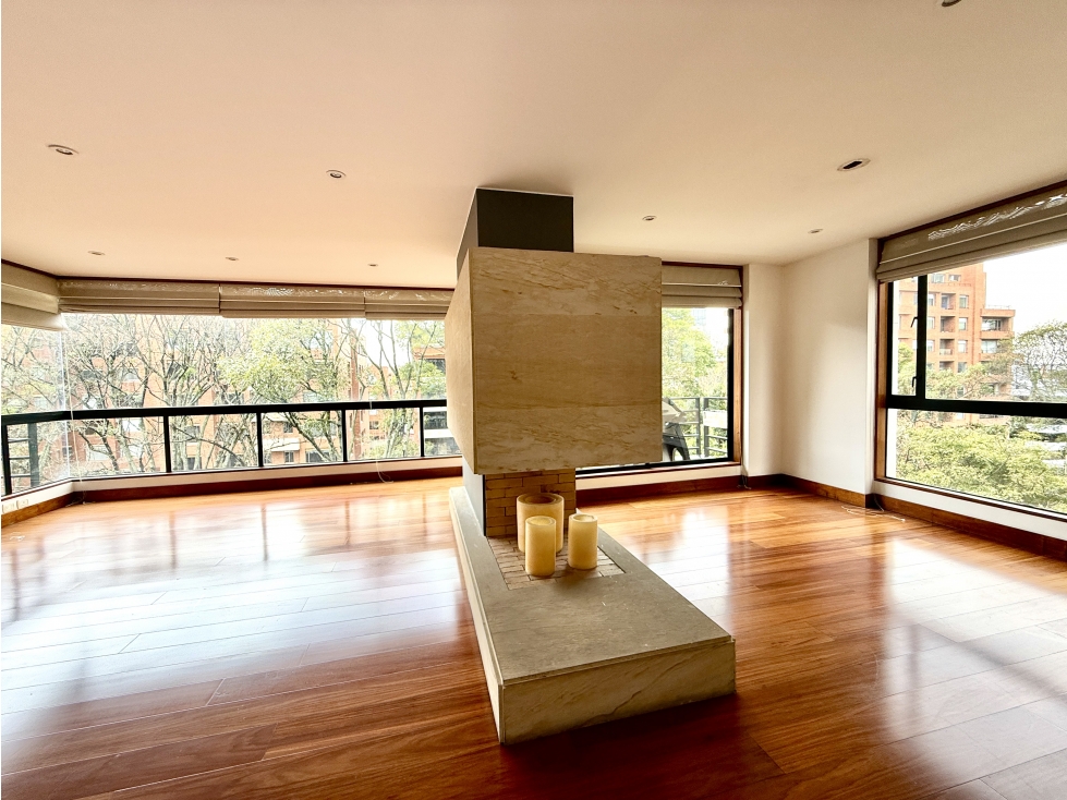 APARTAMENTO CON VISTA, 4 ALCOBAS EN CHICO RESERVADO — foto 2