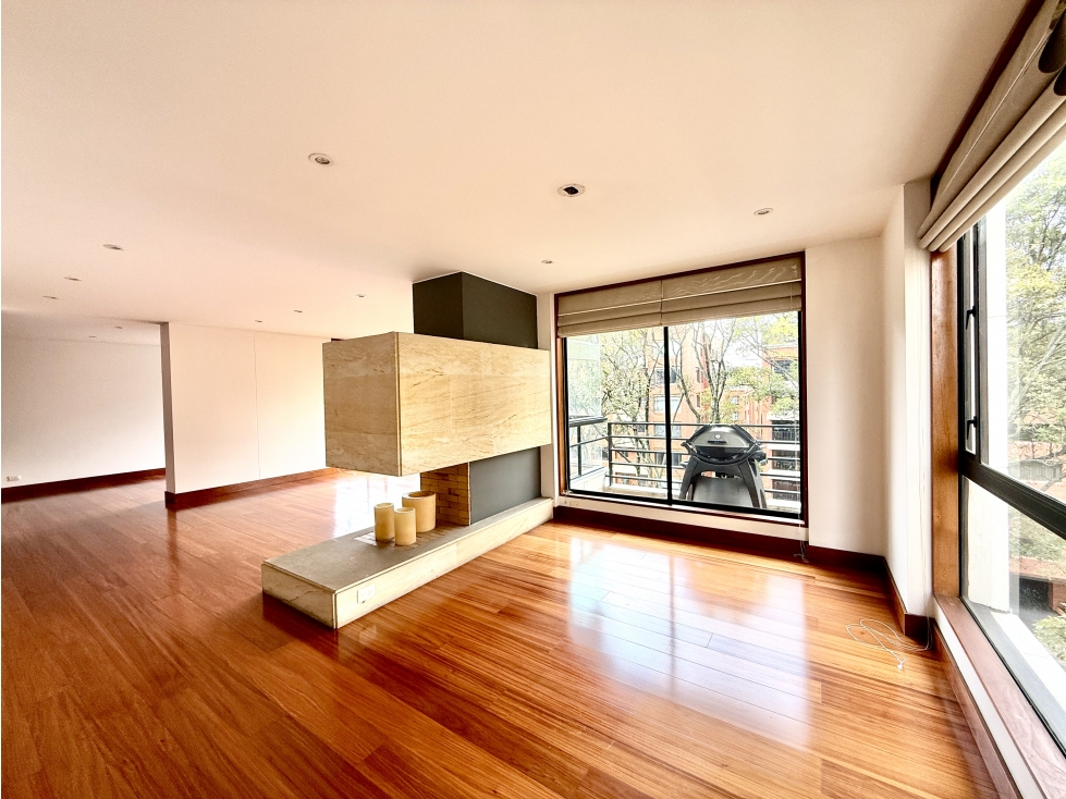APARTAMENTO CON VISTA, 4 ALCOBAS EN CHICO RESERVADO — foto 3