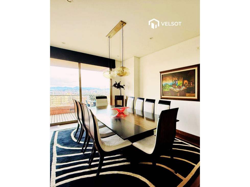 Venta Apartamento con Balcón y Vista Panorámica en Rosales — foto 6