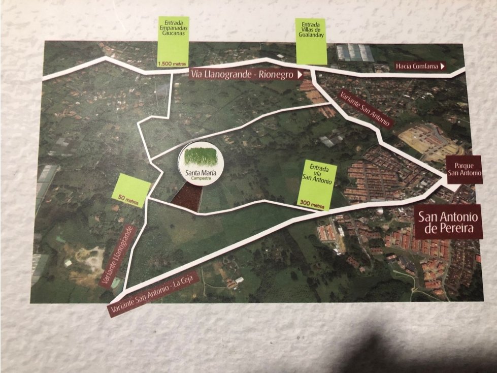 LOTE EN VENTA SANTAMARÍA CAMPESTRE - RIONEGRO ANTIOQUIA — foto 5