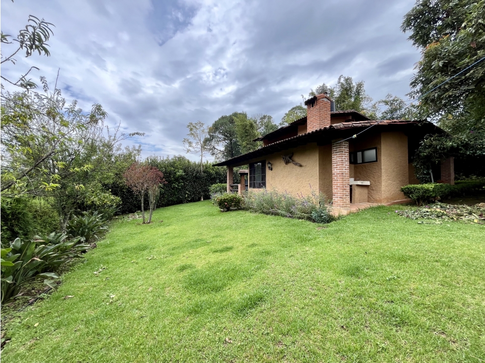 Casa de campo en venta y renta, Casas viejas, Valle de Bravo. — foto 3