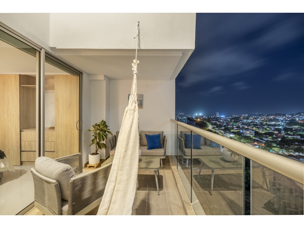 Exclusivo Dúplex de Lujo en Cartagena |Vista Increíble y Playa Cerca