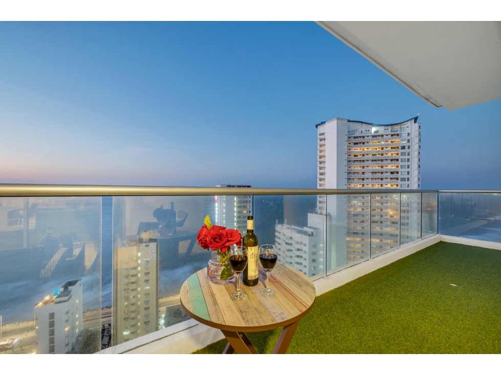 Apartment for Sale with Spectacular Ocean Views in Cartagena