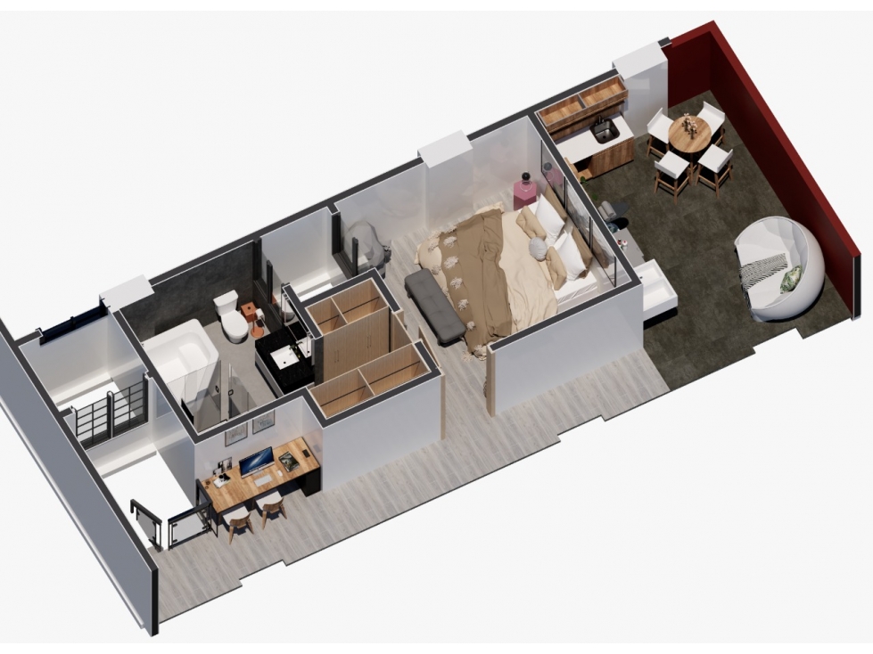 Venta de apartamento en La Feria, Pamplona - 3