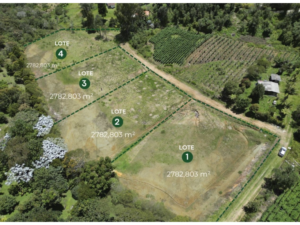 LOTE EN VENTA EN GUARNE CON VISTA HACIA EL VALLE DE SAN NICOLAS — foto 3