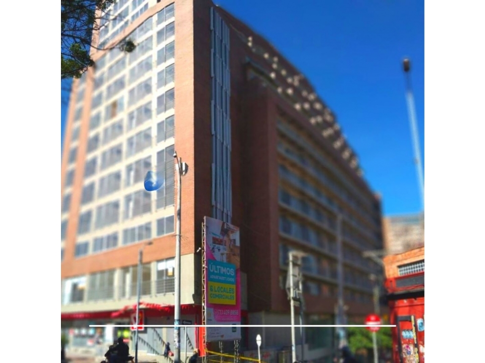 Arriendo Apartaestudio Tipo loft - en la Macarena P3 - 325