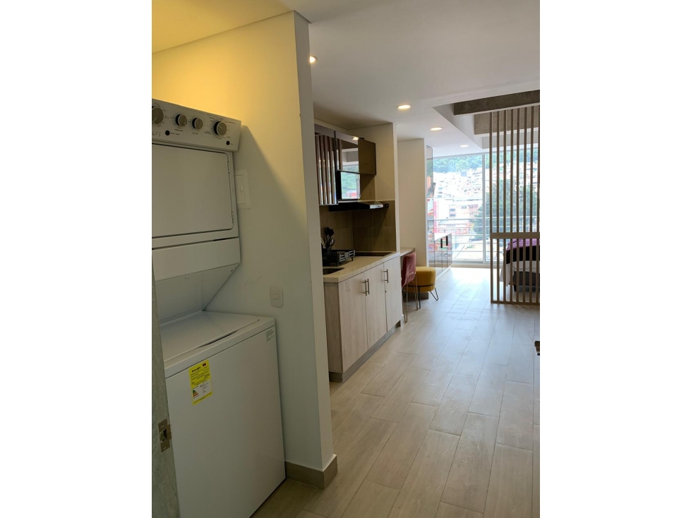 Apartaestudio en Arriendo Tipo loft Amoblado-en la Macarena P13 - 1316 — foto 4