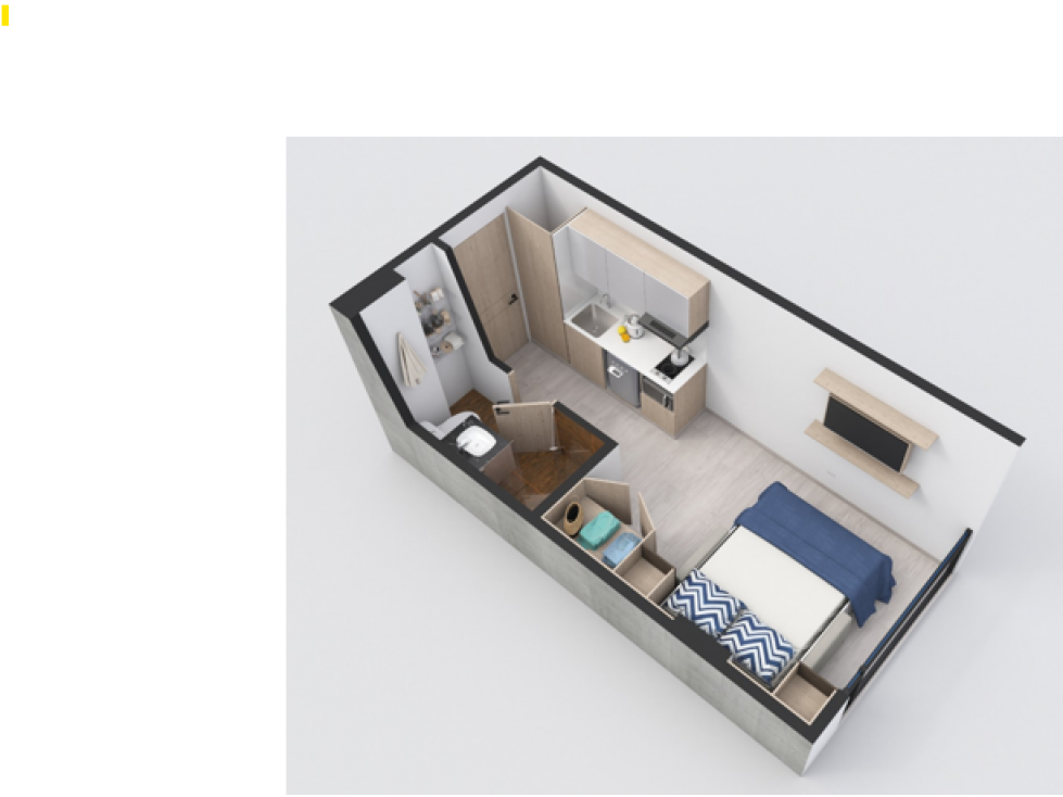 Venta Apartaestudio Tipo Loft - Chicó Norte- obra Gris — foto 6