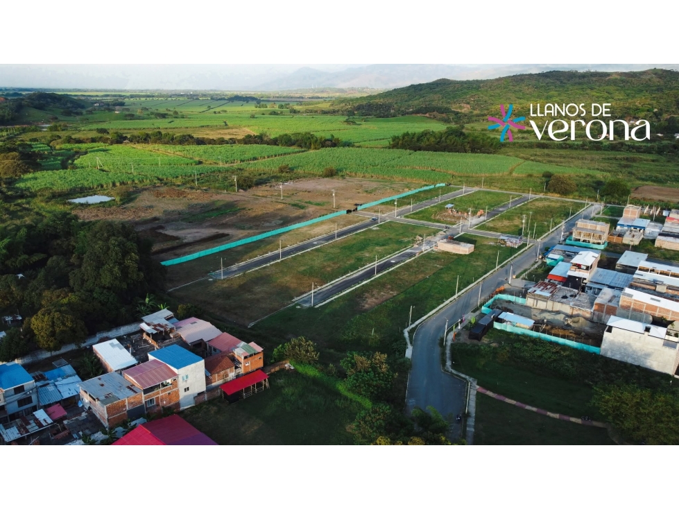 C119 SE VENDE LOTE MEDIANERO EN LLANOS DE VERONA ETAPA 1 - 5