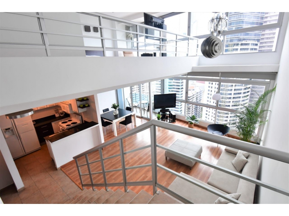 136MT - LOFT - 2 niveles - PH BAYFRONT - ALQUILER / Cinta Costera