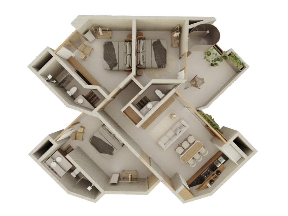 Departamento en Holbox Quintana Roo - 1