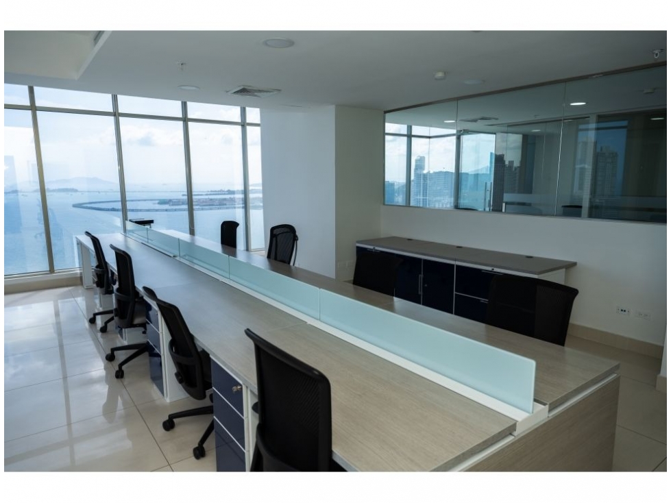 Oficina Amoblada en Alquiler Torre BICSA, Avenida Balboa | LH - 5