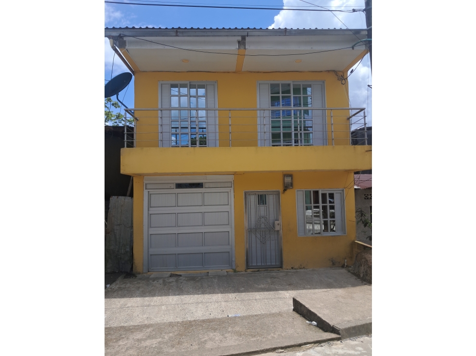 SE VENDE CASA UNIFAMILIAR EN LA CIUDAD DE QUIBDO