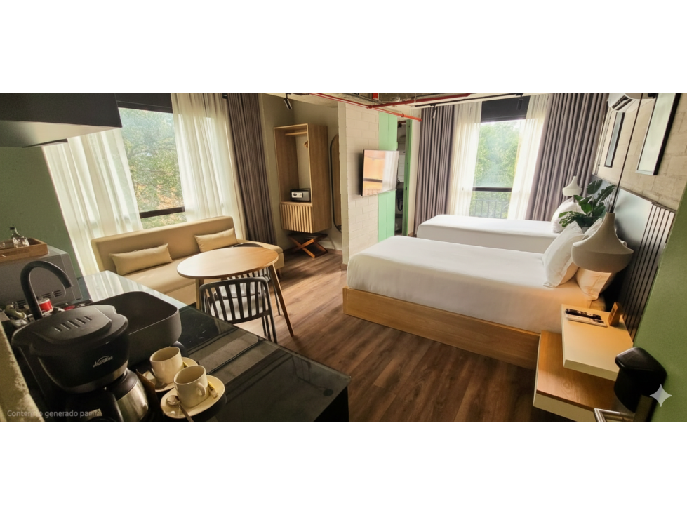 VENTA DE APARTAMENTO APARTASUIT EN LAURELES MEDELLIN — foto 6